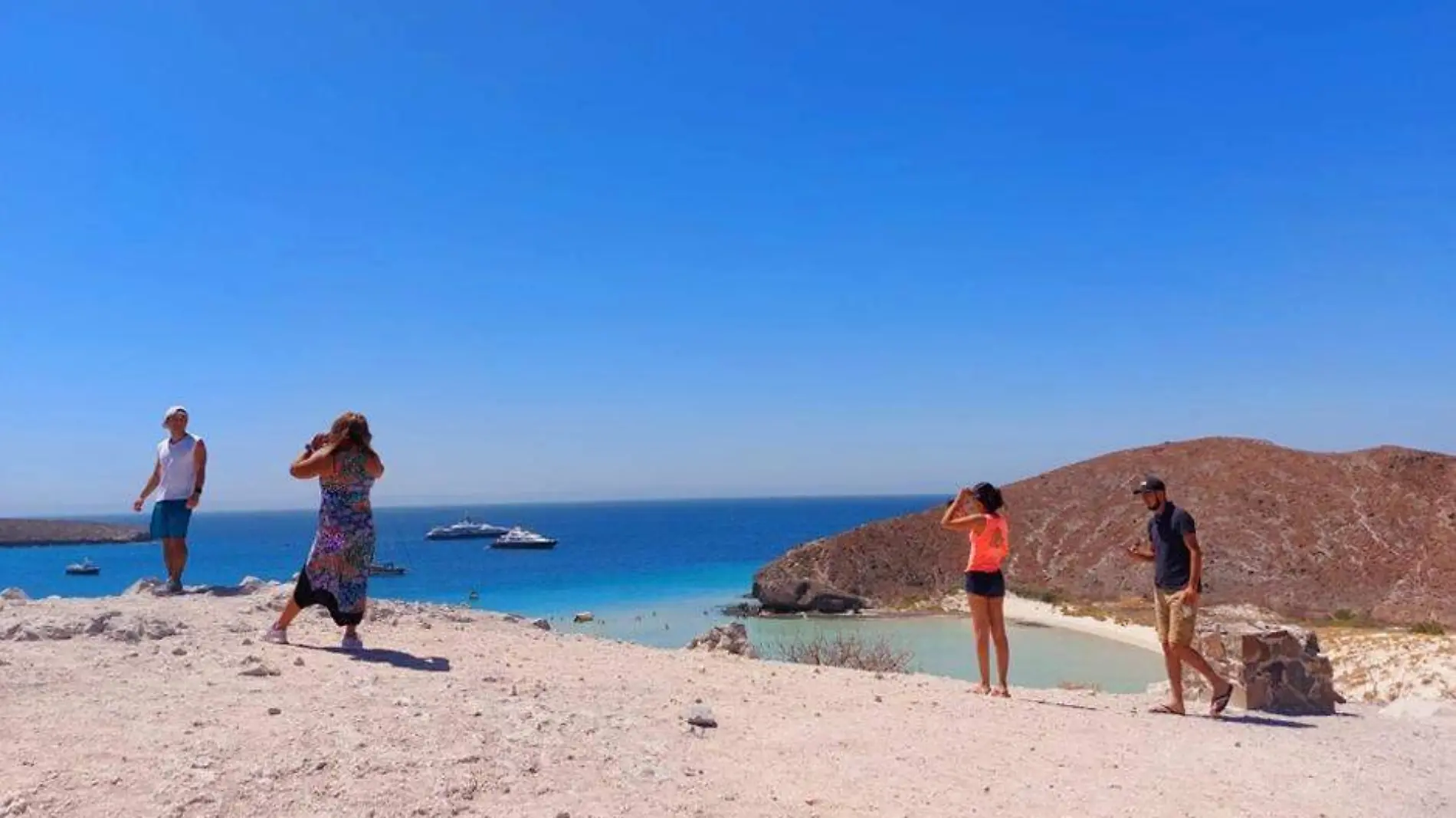 Playa Balandra preferida para selfies